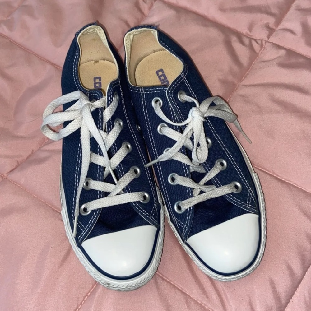 Navy Converse
